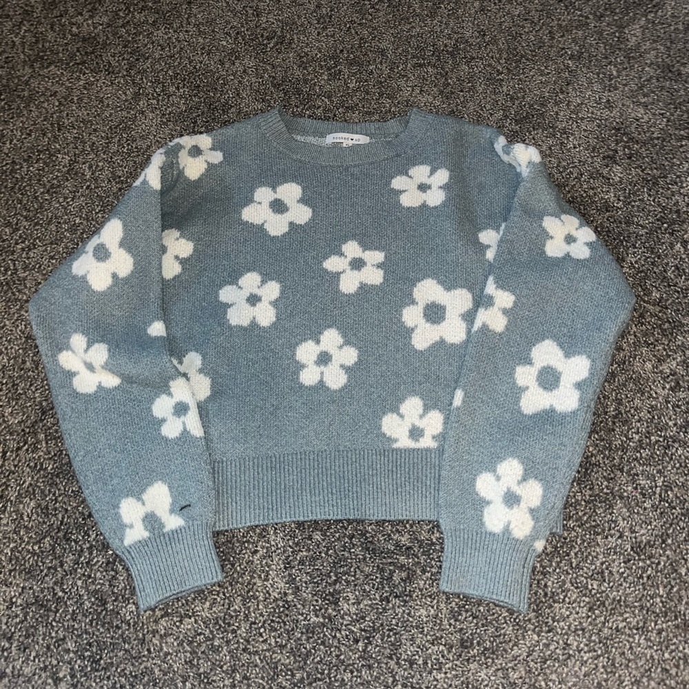 Flower Juniors Sweater